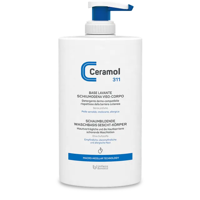 ceramol-base-lavante-schiumogena-viso-corpo-400-ml image 1