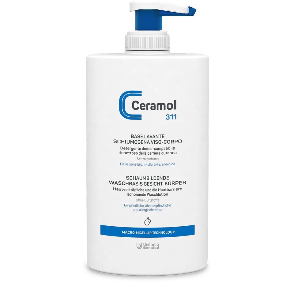 ceramol-base-lavante-schiumogena-viso-corpo-400-ml image 1