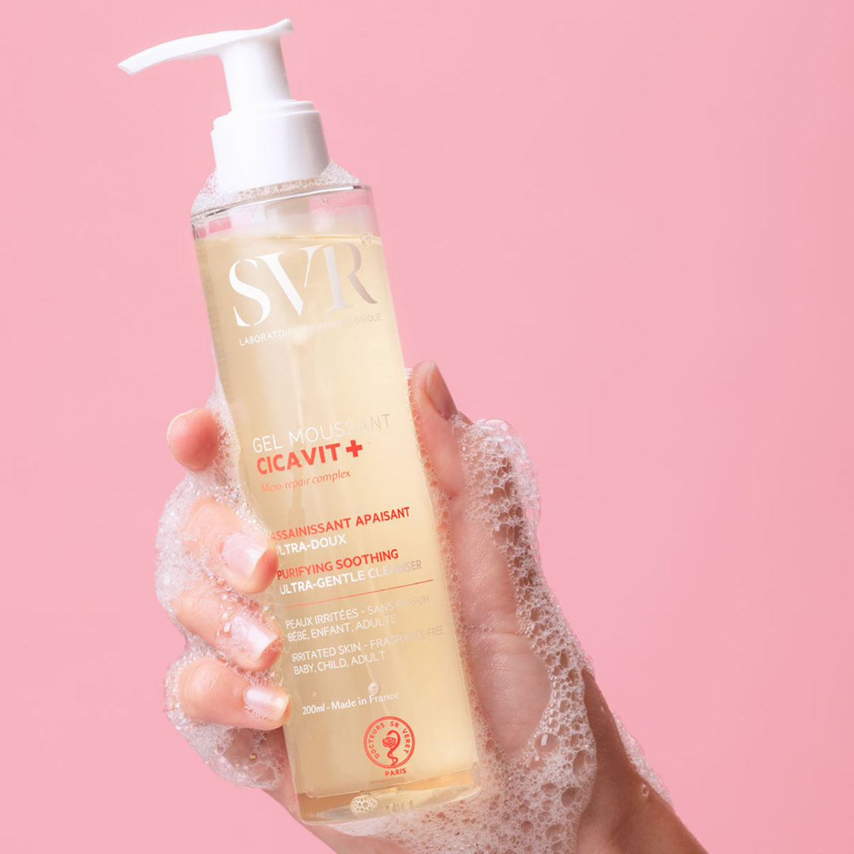 svr-cicavit-gel-moussant-gel-detergente-pelle-danneggiata image 1