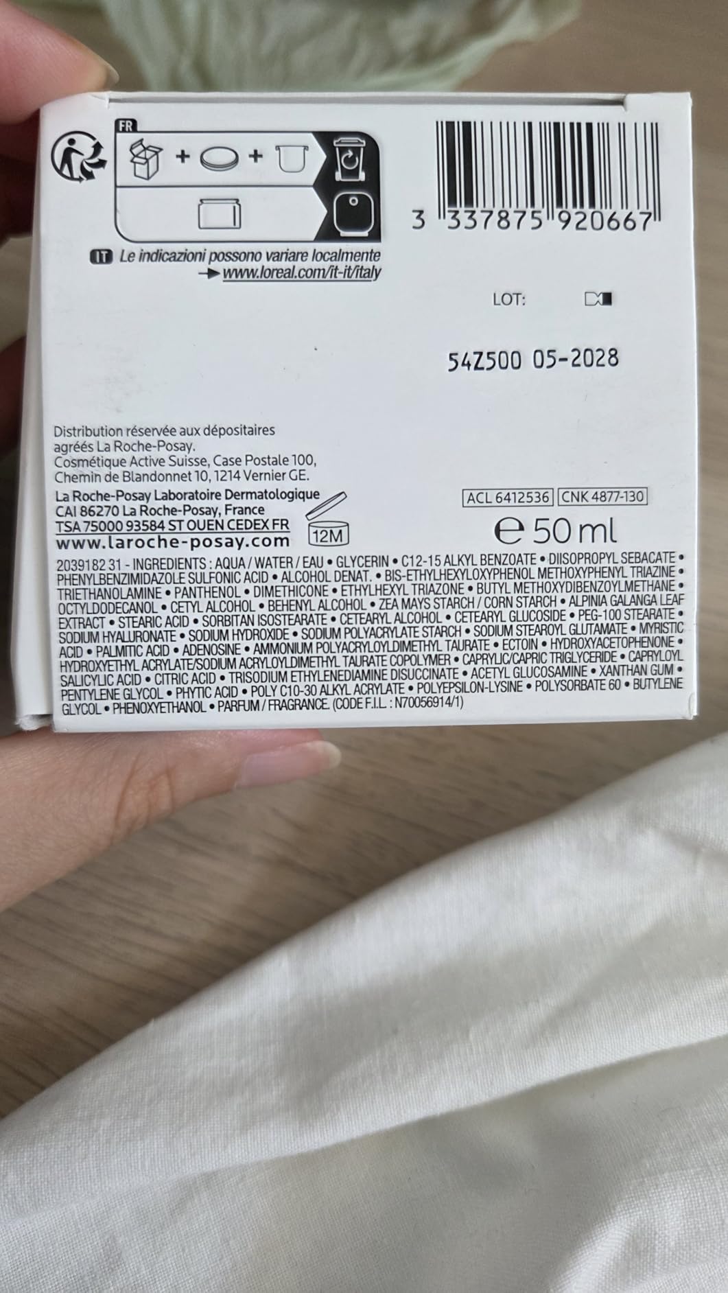 Consigliata dal dermatologo