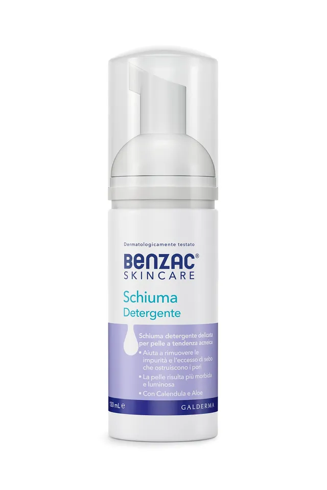 benzac-skincare-schiuma-detergente-pelle-a-tendenza-acneica image 1