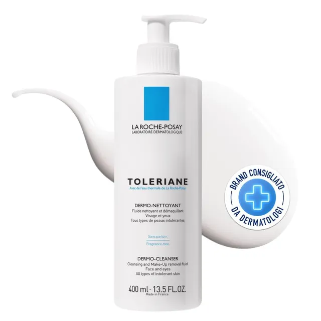 la-roche-posay-toleriane-fluido-detergente-e-struccante-lenita-400-ml image 1