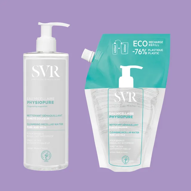 svr-physiopure-eau-micellaire-400ml-refill-set-struccante-eco image 1