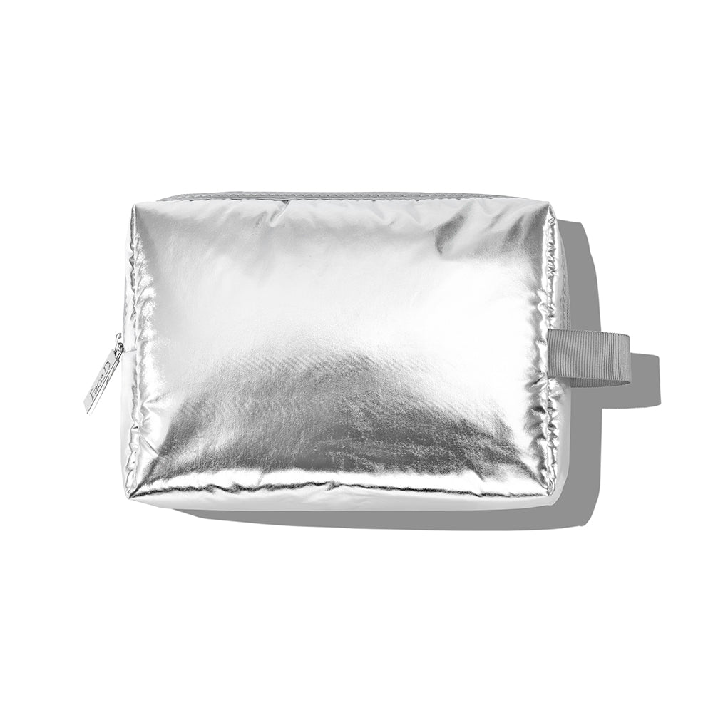 face-d-puff-pochette-argento-in-nylon-beauty-case image 1