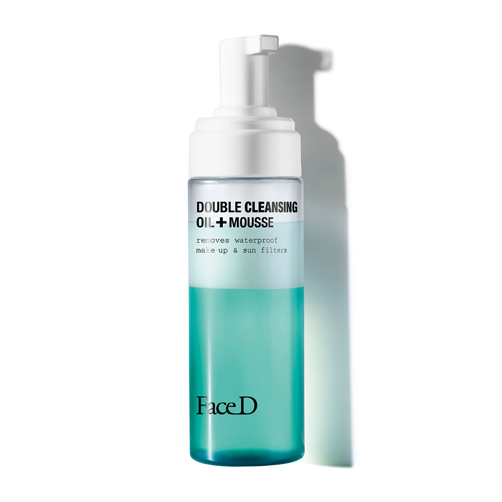face-d-doppia-detersione-olio-struccante-mousse-detergente-160-ml image 1