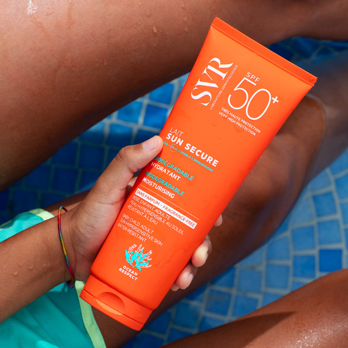 svr-sun-secure-lait-spf50-senza-profumo-latte-solare-viso-e-corpo-biodegradabile image 3