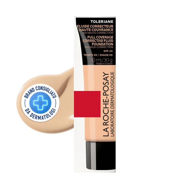 la-roche-posay-toleriane-fondotinta-fluido-correttore-tonalit-9-30-ml image 1