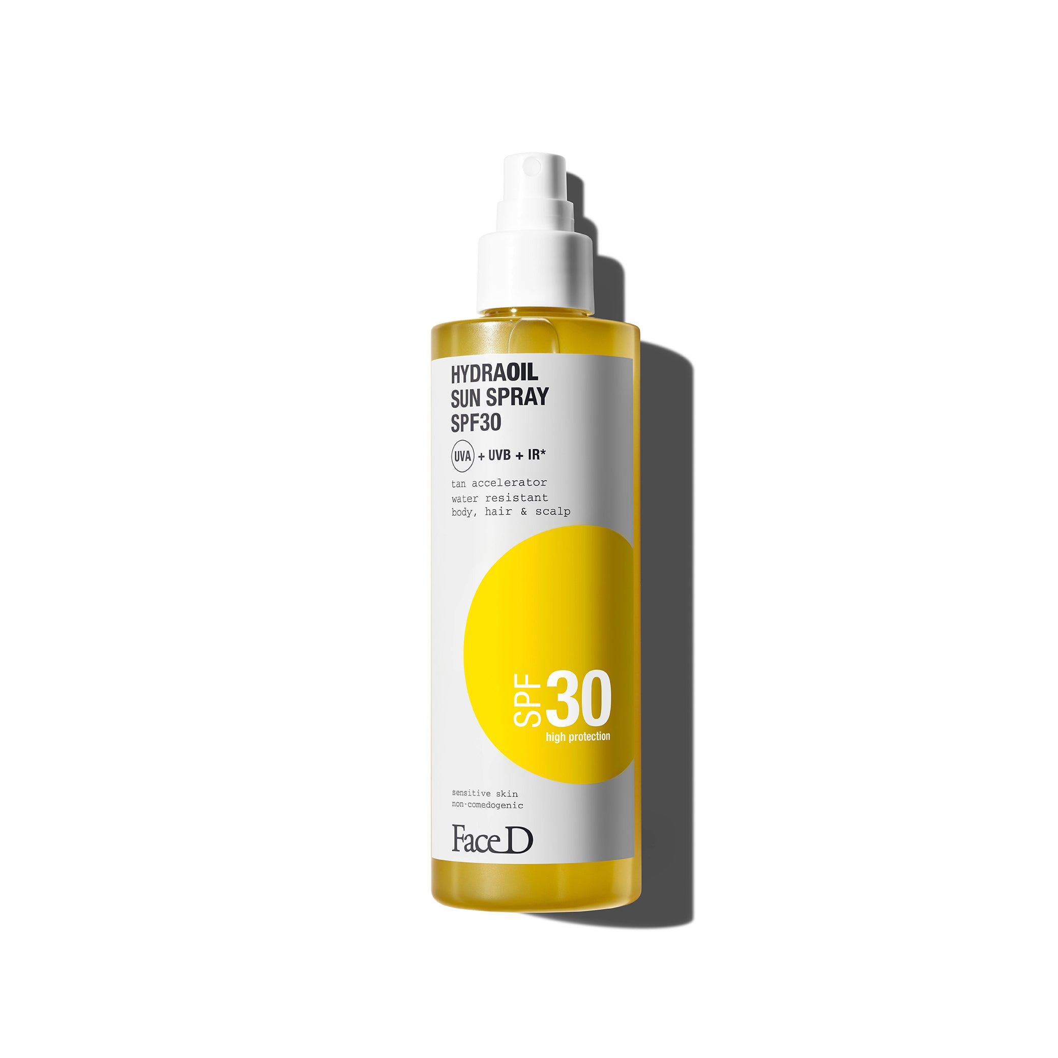 face-d-hydraoil-spray-solare-corpo-e-capelli-spf50-spf30-200-ml image 1