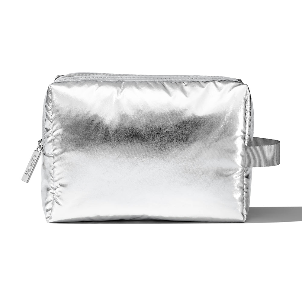 face-d-puff-pochette-argento-in-nylon-beauty-case image 2