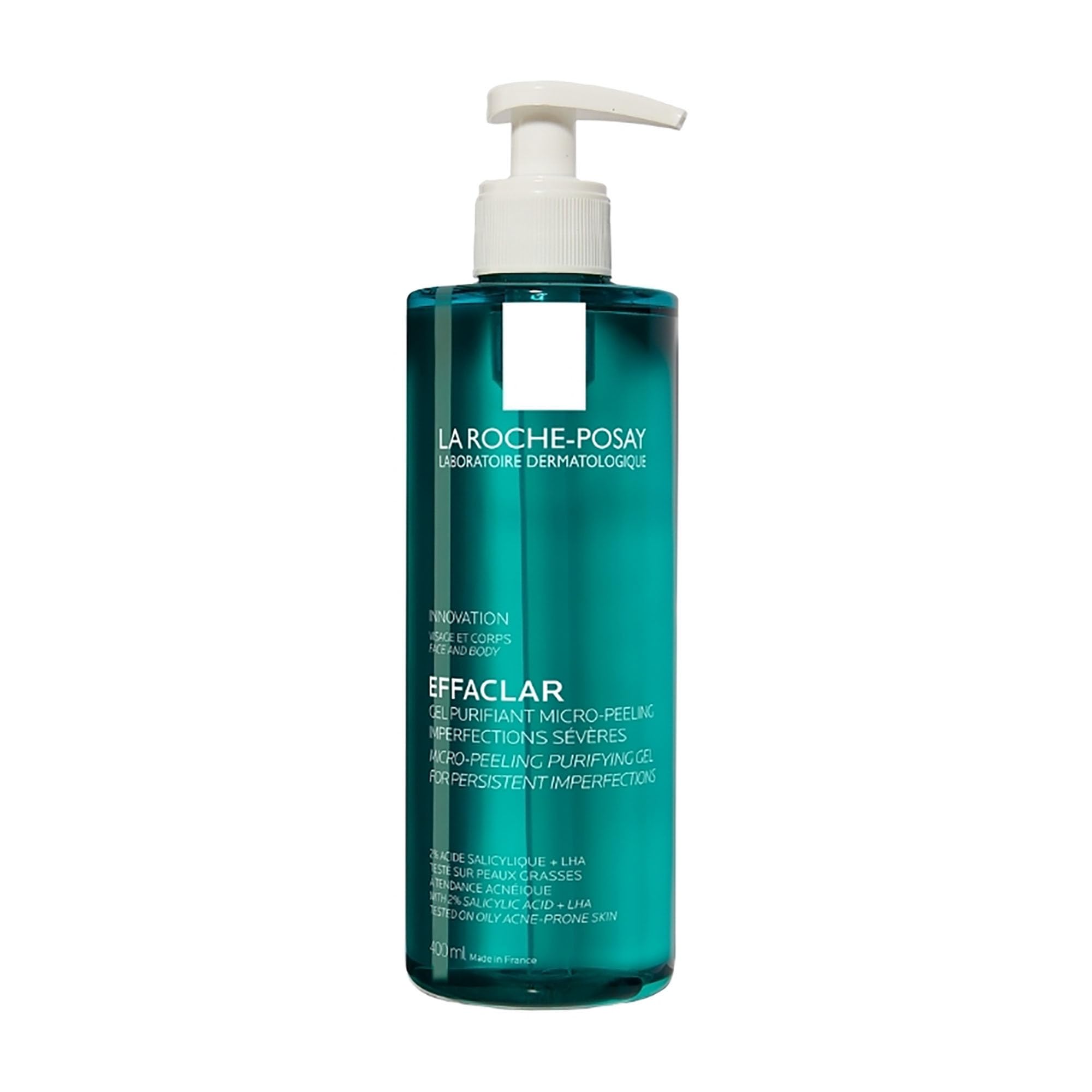 la-roche-posay-effaclar-gel-purificante-micro-peeling-viso-e-corpo-400-ml image 1
