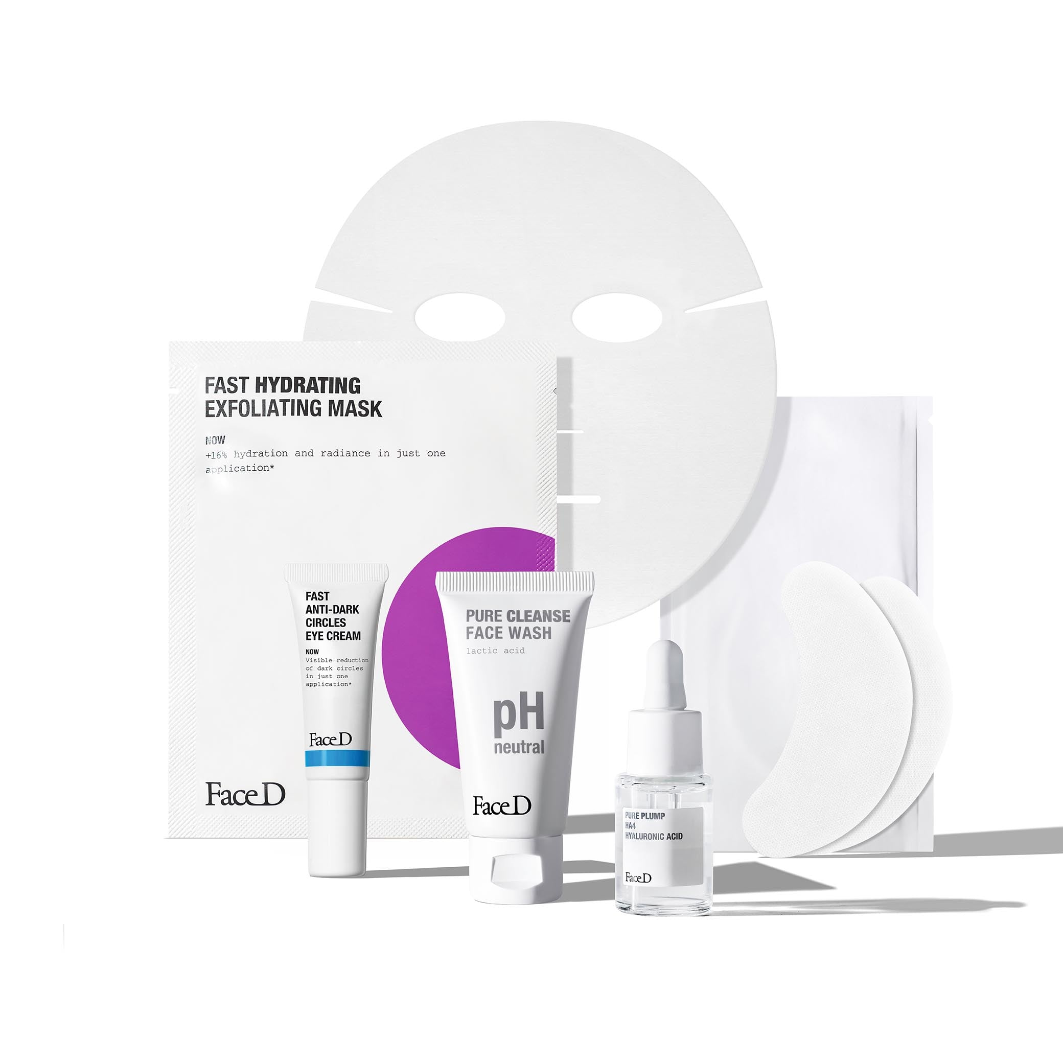 face-d-discovery-kit-kit-detersione-idratazione-esfoliazione-viso-corpo image 1