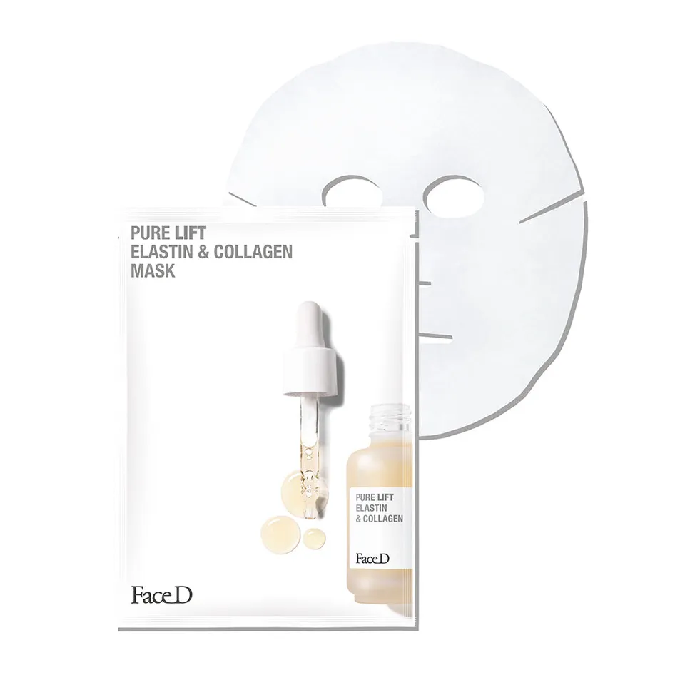 face-d-maschera-viso-pure-lift-elastina-collagene-17-ml image 1