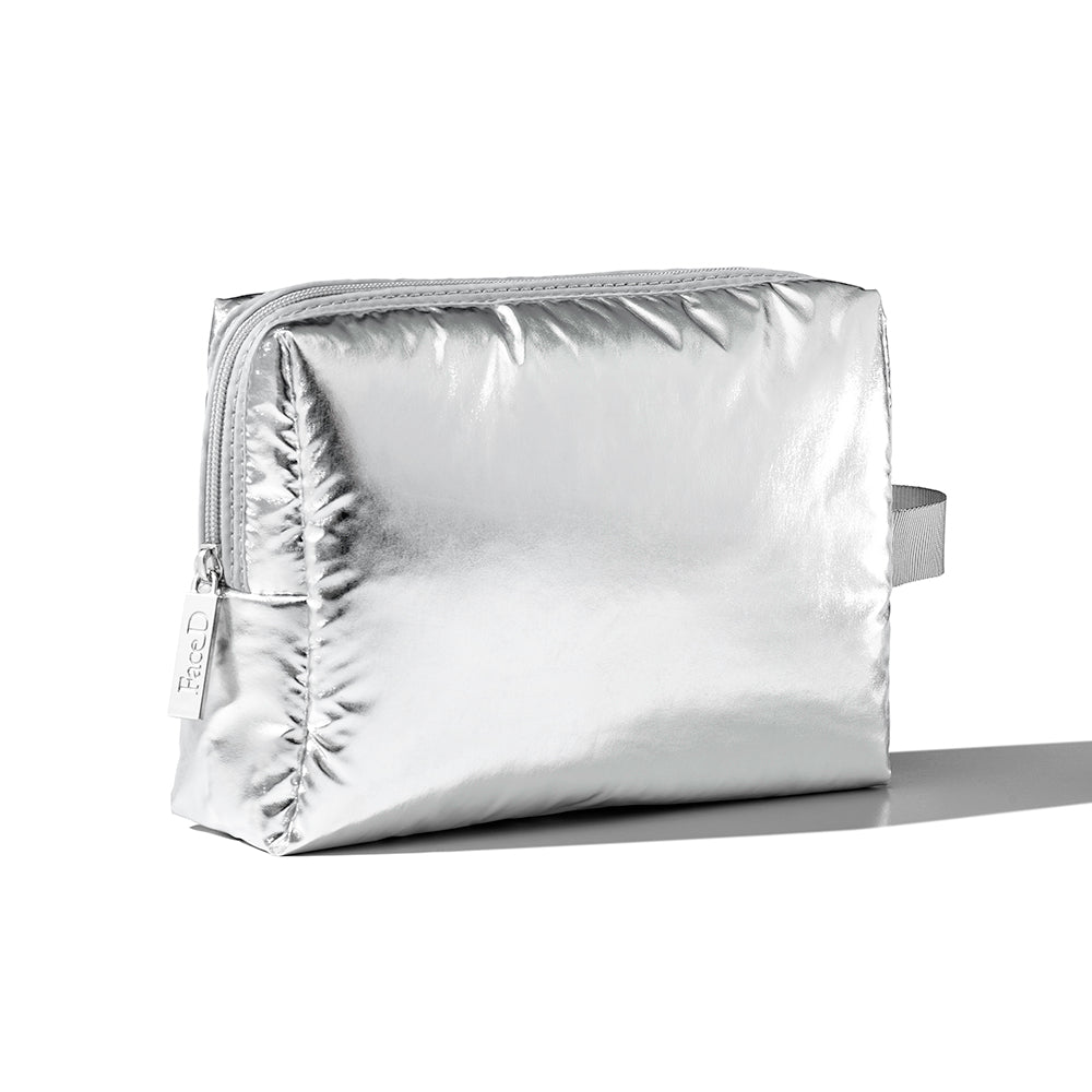 face-d-puff-pochette-argento-in-nylon-beauty-case image 3