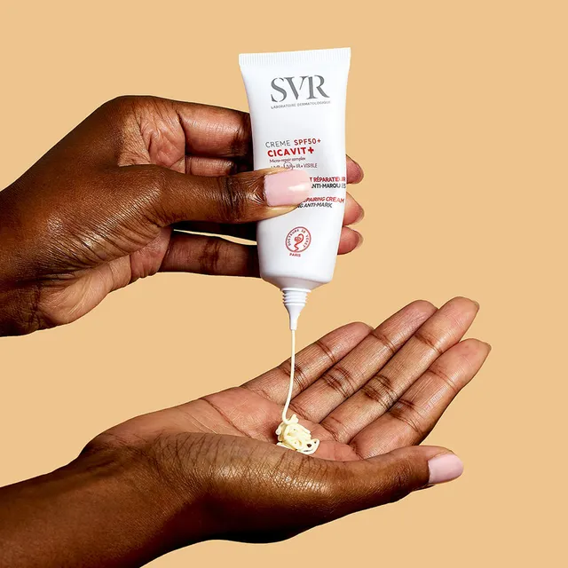 svr-cicavit-creme-spf50-crema-riparatrice-lenitiva-anti-segni-viso-e-corpo image 1