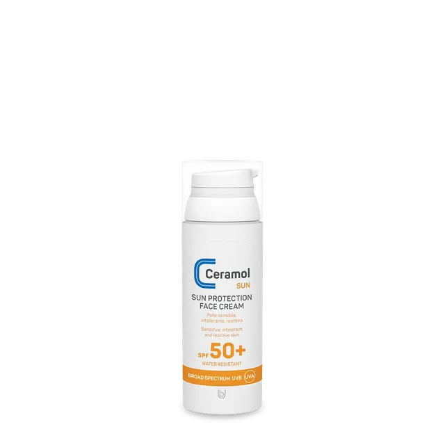 ceramol-sun-protection-face-cream-spf-50-crema-solare-viso-50-ml image 1
