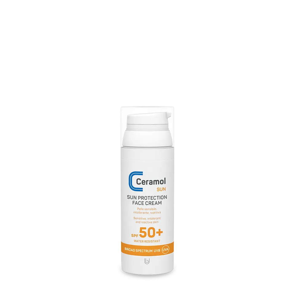 ceramol-sun-protection-face-cream-spf-50-crema-solare-viso-50-ml image 1