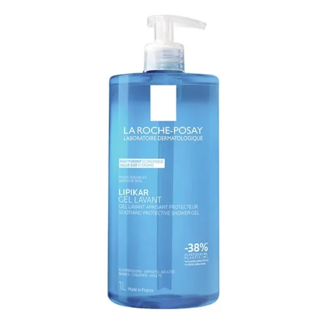 la-roche-posay-lipikar-gel-doccia-lenitivo-protettivo-1l-pelle-sensibile-e-secca image 1