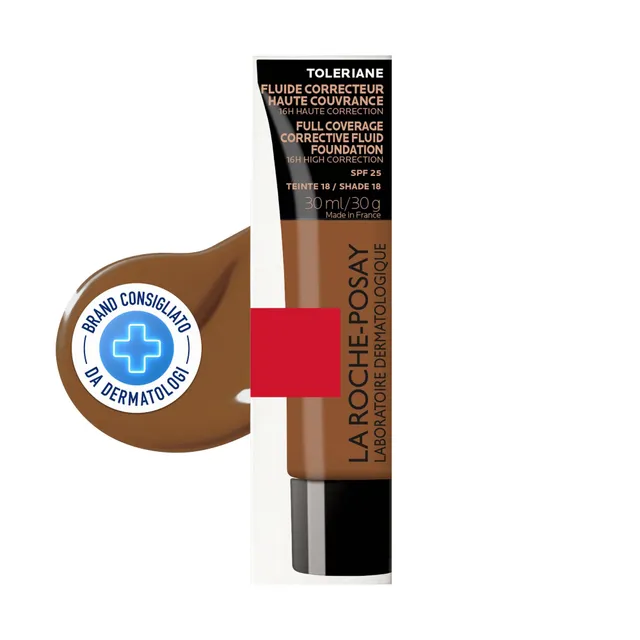 la-roche-posay-toleriane-fondotinta-fluido-correttore-tonalit-18-30-ml image 1