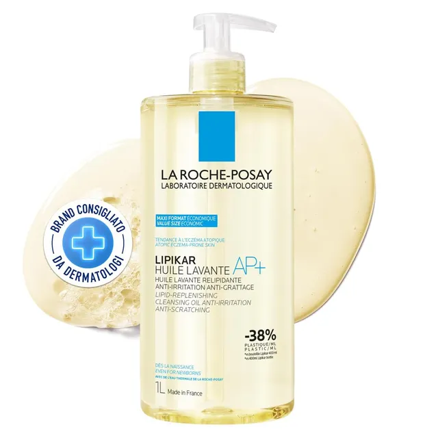 la-roche-posay-lipikar-olio-detergente-ap-olio-doccia-anti-secchezza-1-l image 1