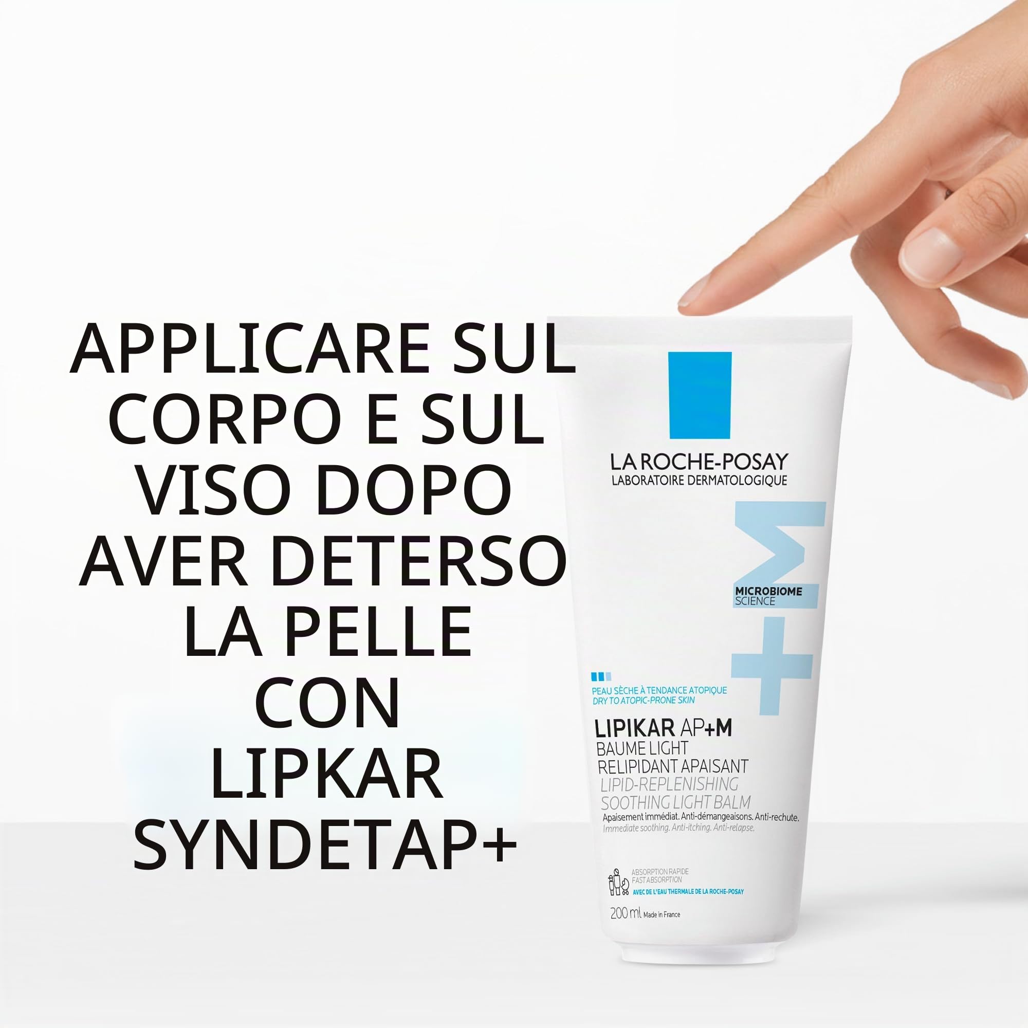 la-roche-posay-lipikar-baume-ap-m-balsamo-leggero-anti-irritazioni-200-ml image 8