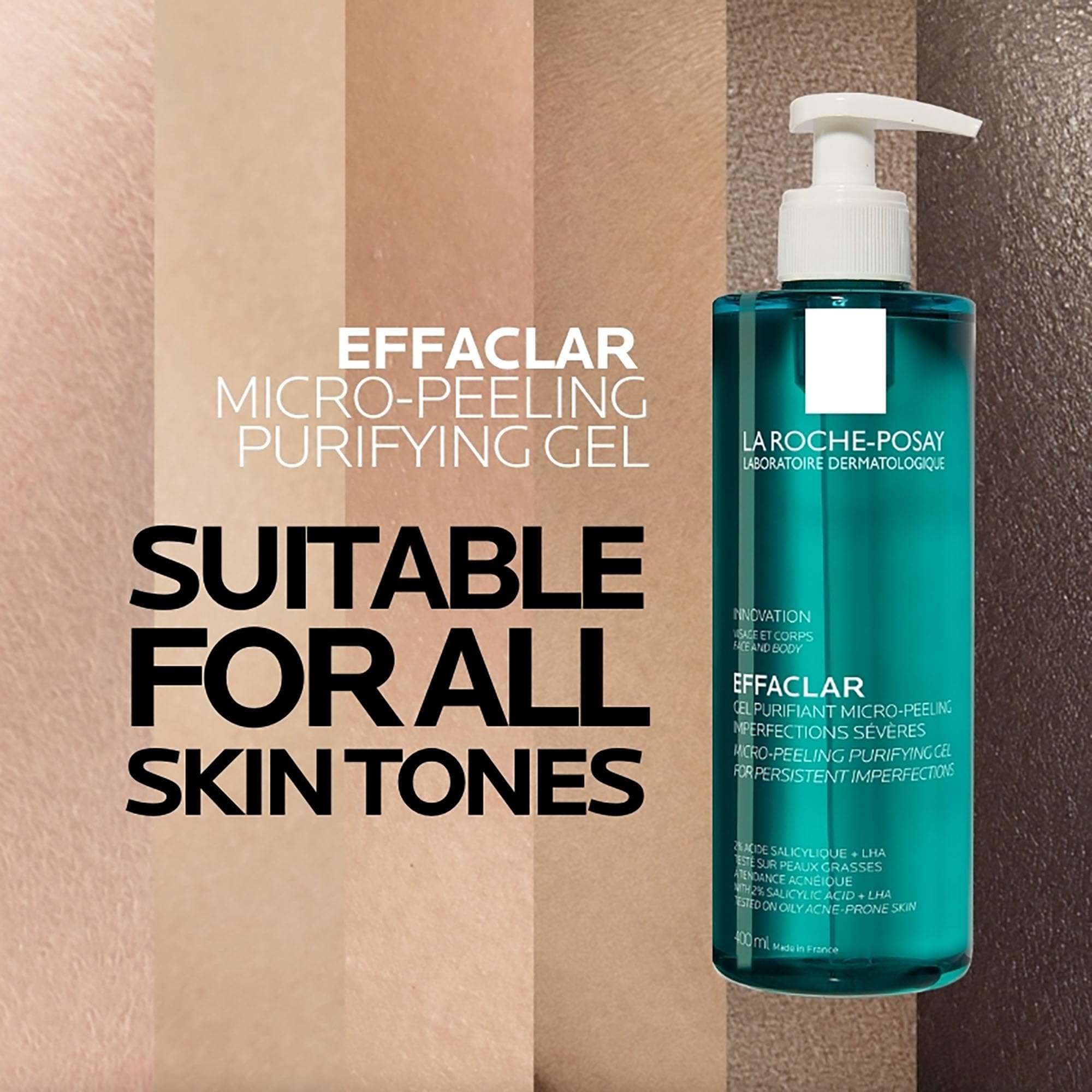 la-roche-posay-effaclar-gel-purificante-micro-peeling-viso-e-corpo-400-ml image 5