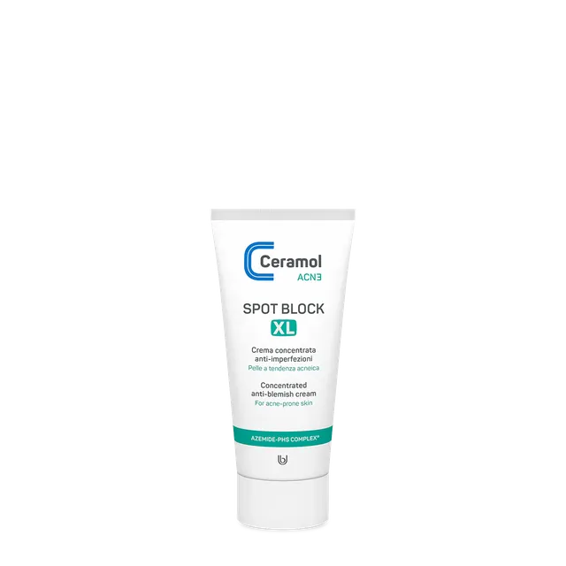ceramol-spot-block-xl-50-ml-trattamento-acido-azelaico-15-oil-free image 1