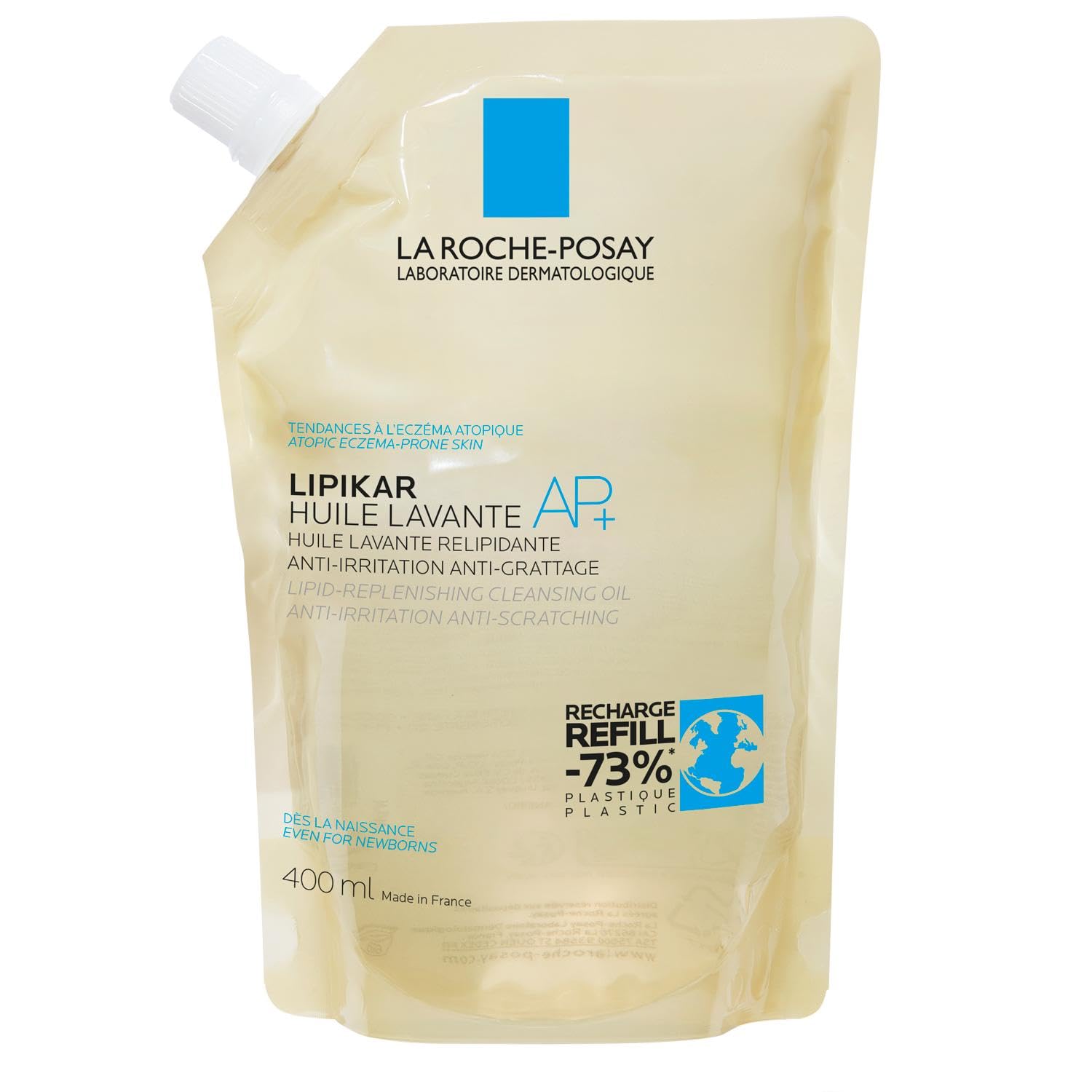 la-roche-posay-lipikar-huile-lavante-ap-olio-detergente-400-ml-ricarica image 1
