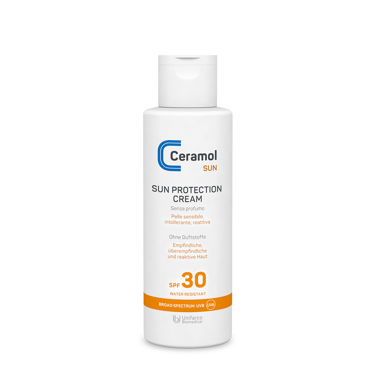 ceramol-sun-protection-cream-spf30-crema-corpo-200-ml-senza-profumo image 1