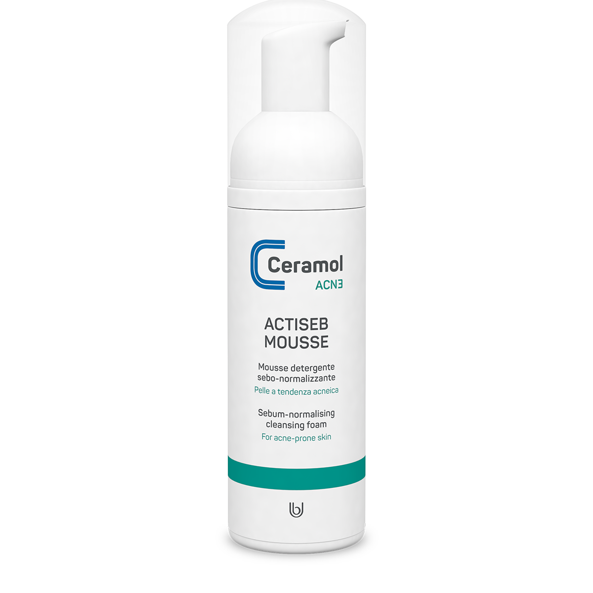 ceramol-actiseb-mousse-150-ml-detergente-viso-e-corpo-per-pelle-acneica image 1