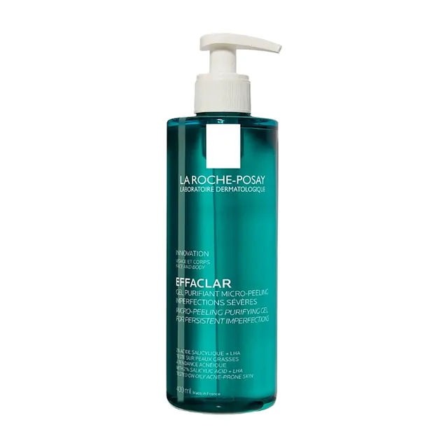 la-roche-posay-effaclar-gel-purificante-micro-peeling-viso-e-corpo-400-ml image 1