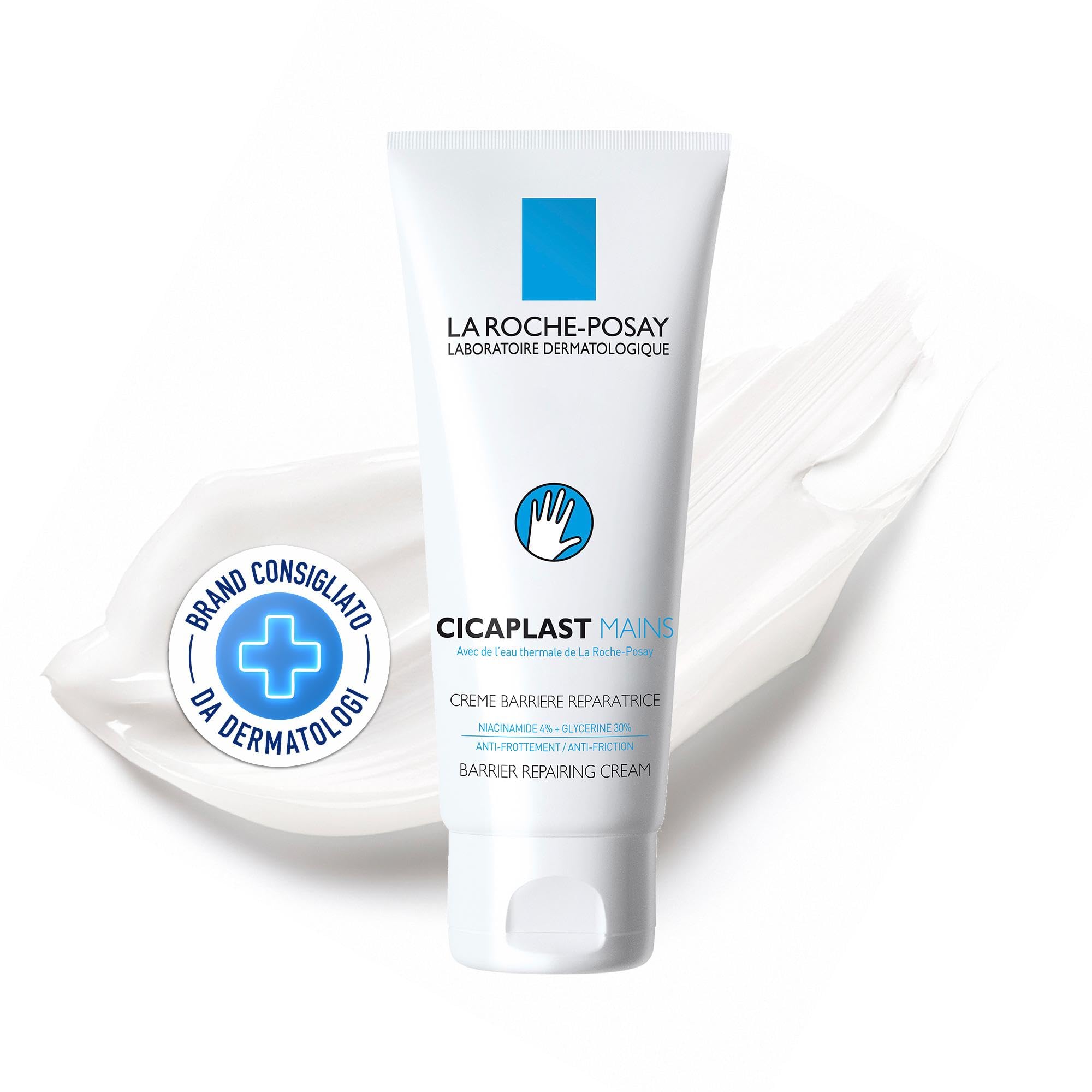 la-roche-posay-cicaplast-crema-riparatrice-mani-100-ml-con-glicerina-e-niacinami image 1