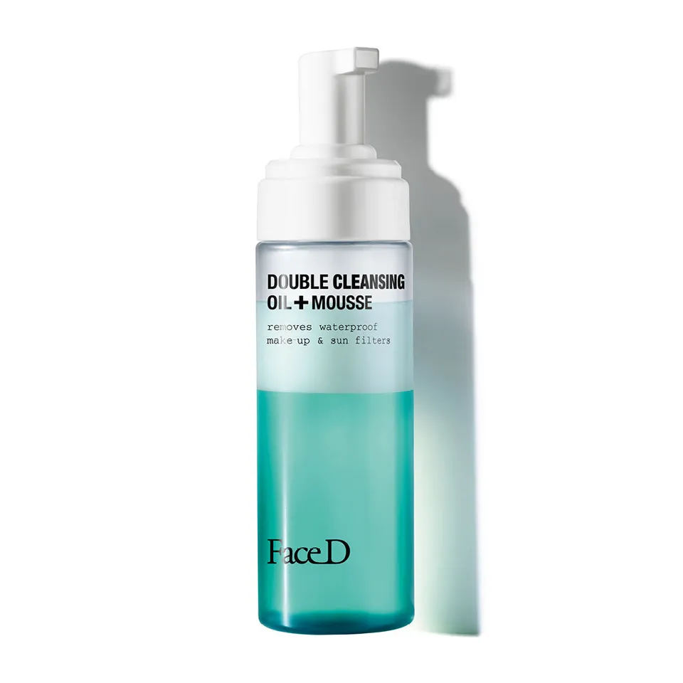 face-d-doppia-detersione-olio-struccante-mousse-detergente-160-ml image 1